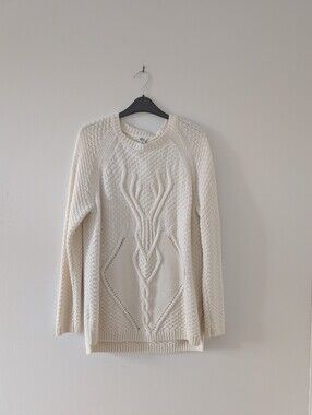 Woolrich Cable-Knit Crewneck Sweater